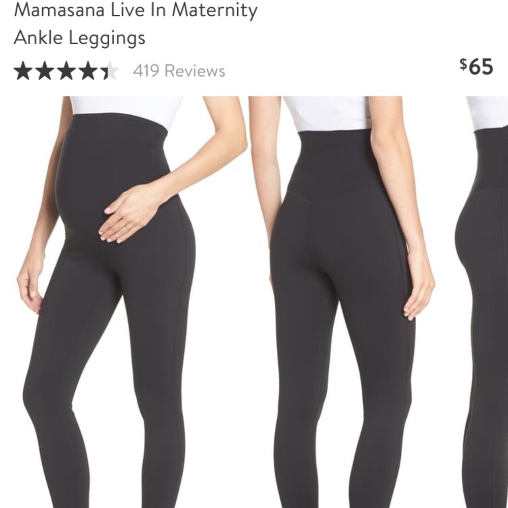 Zella Live in Maternity leggings size M, black